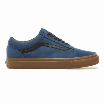 Férfi Vans Suede Gum Outsole Old Skool Tornacipő VA9807526 Sötét/Fekete